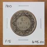 1900 - Newfoundland - 50c - F15 - retail $45