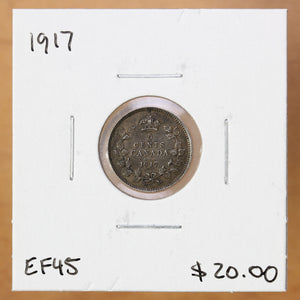 1917 - Canada - 5c - EF45 - retail $20