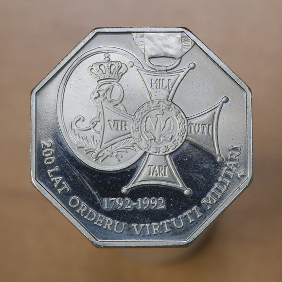 1992 - Poland - 50000 zl - 200 years - Order Virtuti Military