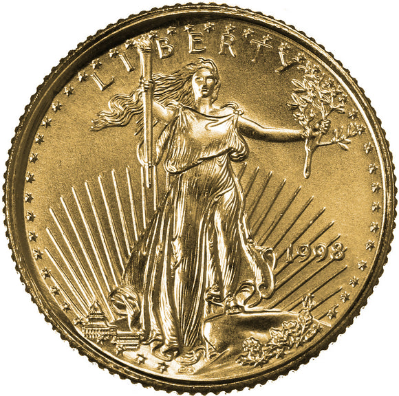 1/10 oz - 2010 - American Eagle - Fine Gold