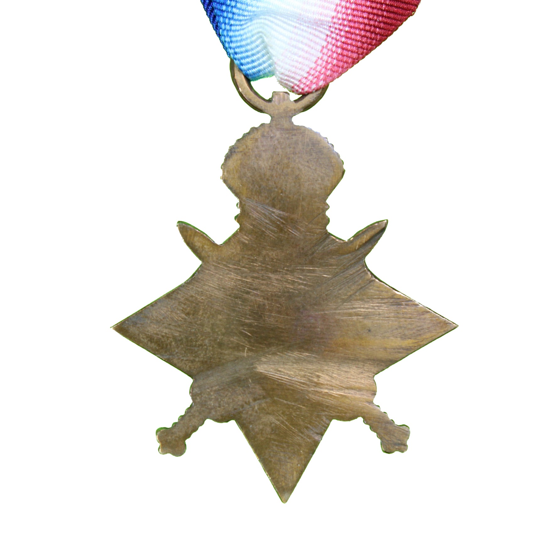 Medaglia Riproduzione 1914-15 Star – Prima Guerra Mondiale, Forze Britanniche, Full Size Con Nastro
