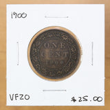 1900 - Canada - 1c - VF20 - retail $25