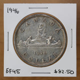 1946 - Canada - $1 - EF45 - retail $82.50