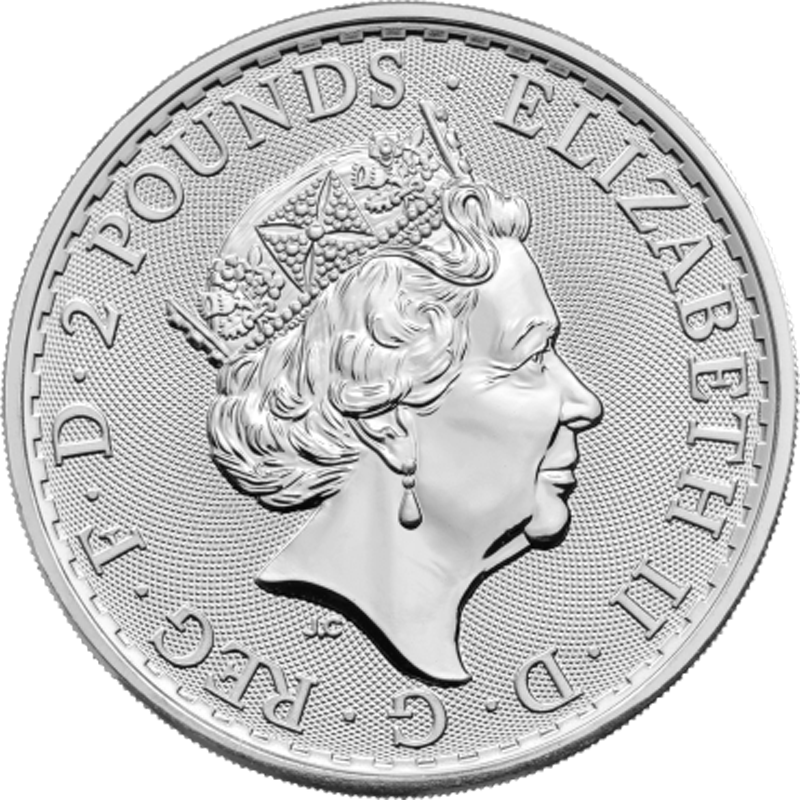 1 oz 2023 Britannia Fine Silver MK Coins