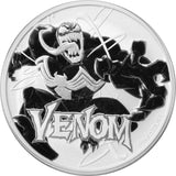 2020 - Tuvalu - 1 Dollar - Venom (Marvel) - Pure Silver - 1 oz. Round