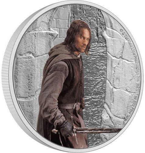 2021 - Niue - $2 - Lord of the Rings - Aragorn