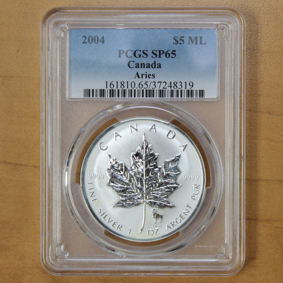 2004 - Canada - $5 - Aries Privy - Specimen - PCGS SP65