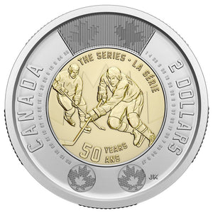 2022 - 2 Dollars - 50th Anniversary of the Summit Series (uncoloured)