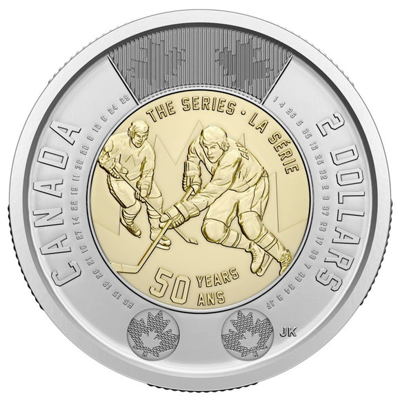 2022 - 2 Dollars - 50th Anniversary of the Summit Series (uncoloured)